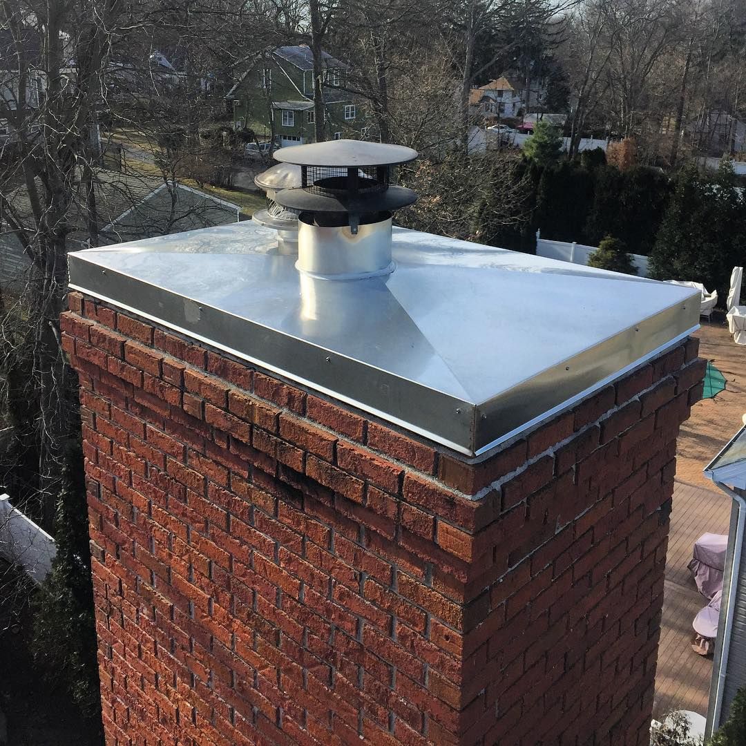 Stainless chimney cap and crown